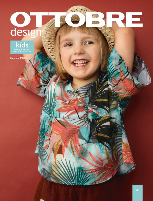 Časopis Ottobre design kids 3/2023 eng