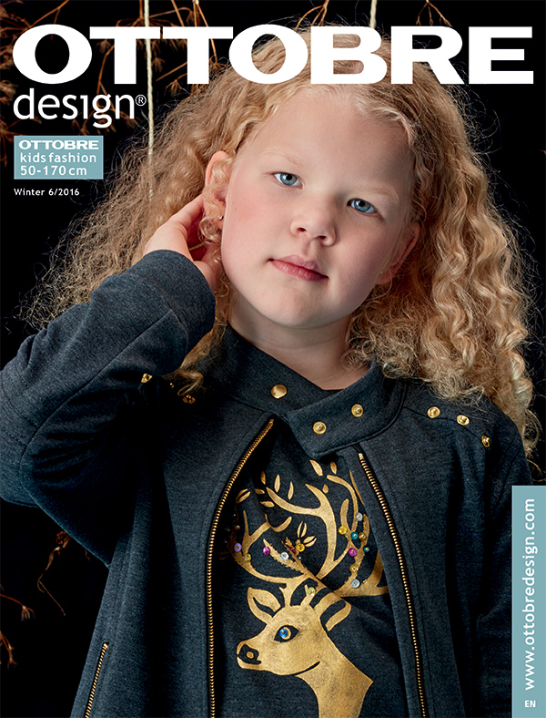 Časopis Ottobre design kids 6/2016 de/eng - inštrukcie