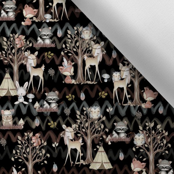 Panel so strihom 116 softshell nohavice forest/les čierny