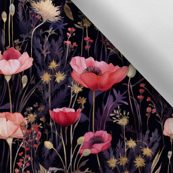 Panel na kruhovú sukňu bavlna premium poppy violet
