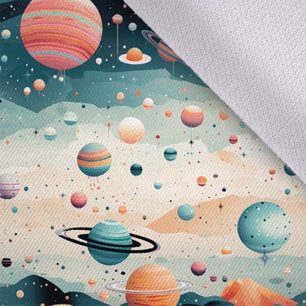 Panel so strihom 86 softshellový overal Ayman farebný vesmír