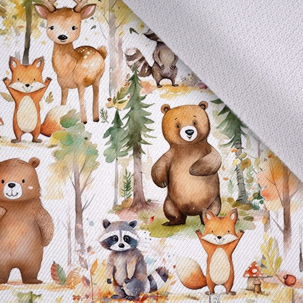 Panel na PUL nohavičky lesné dobrodružstvo zvieratiek