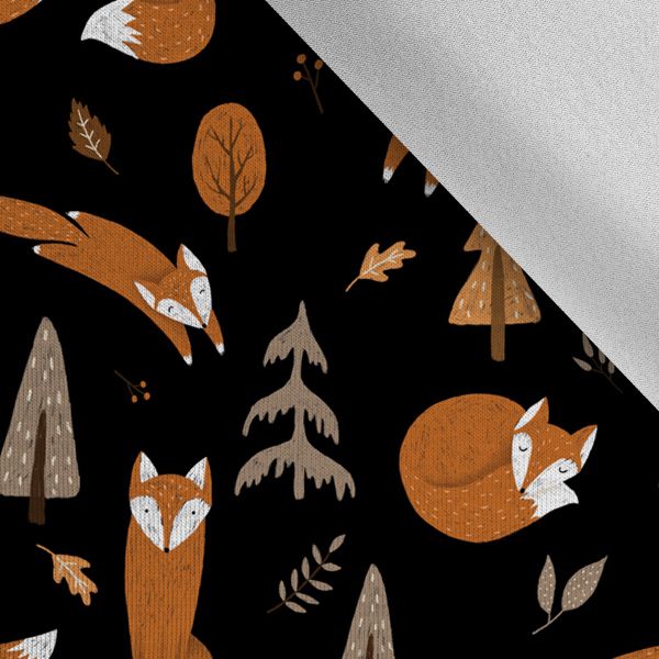 Panel so strihom 116 softshell bunda jesenné líšky čierne