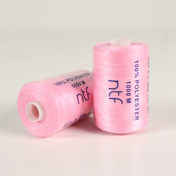 Polyesterová niť NTF 1000 farba ružová