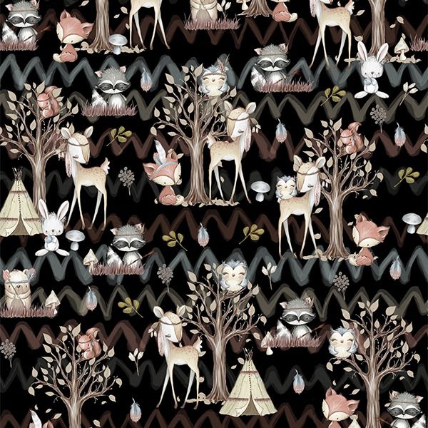 Panel so strihom 98 softshell nohavice forest/les čierny