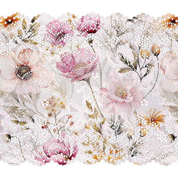 Panel na PUL nohavičky letné kvety Romantika