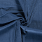 Látka bavlnený menčester kovový modrý