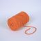 Pletená bavlnená šnúra 6mm premium oranžová