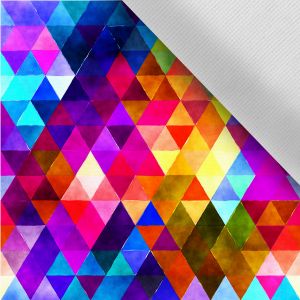 Letný pružný softshell trojuholník mix