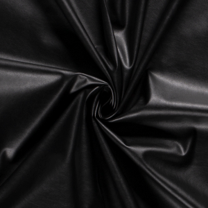 2. Trieda - Elastická odevná koženka čierna