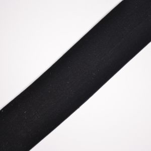 Zbytky - Elastická zamatová guma 4 cm čierna