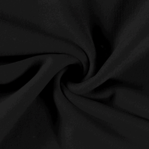 2. Trieda - Látka bavlnený fleece premium čierna