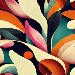 2. Trieda - Úplet Takoy abstraktné kvety oblé
