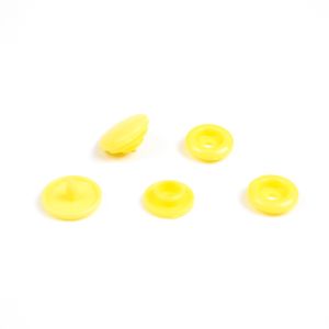 Patentky 10mm žltá - balenie 20ks