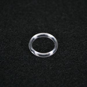 Krúžok na bielizeň 12 mm transparentný - balenie 10 ks