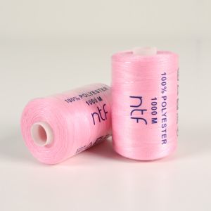 Polyesterová niť NTF 1000 farba ružová