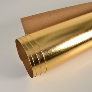 Umývateľný kraftový papier Max zlatý 50x150cm