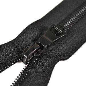 Zips Sarah špirálový deliteľný 5mm - čierna 70 cm