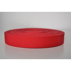 Odrezok - Bavlnený popruh 3 cm červený