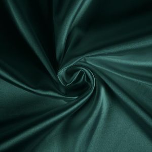 Odrezok - Strečový satén lesklý smaragdový