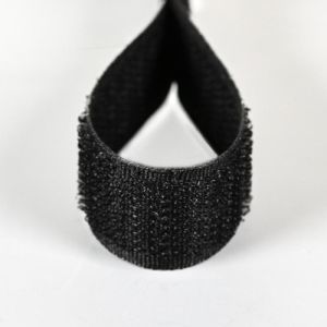 Odrezok - Suchý zips háčik čierny 2 cm