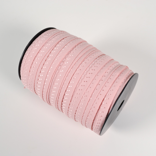 Ozdobná lemovacia guma 11 mm ružová