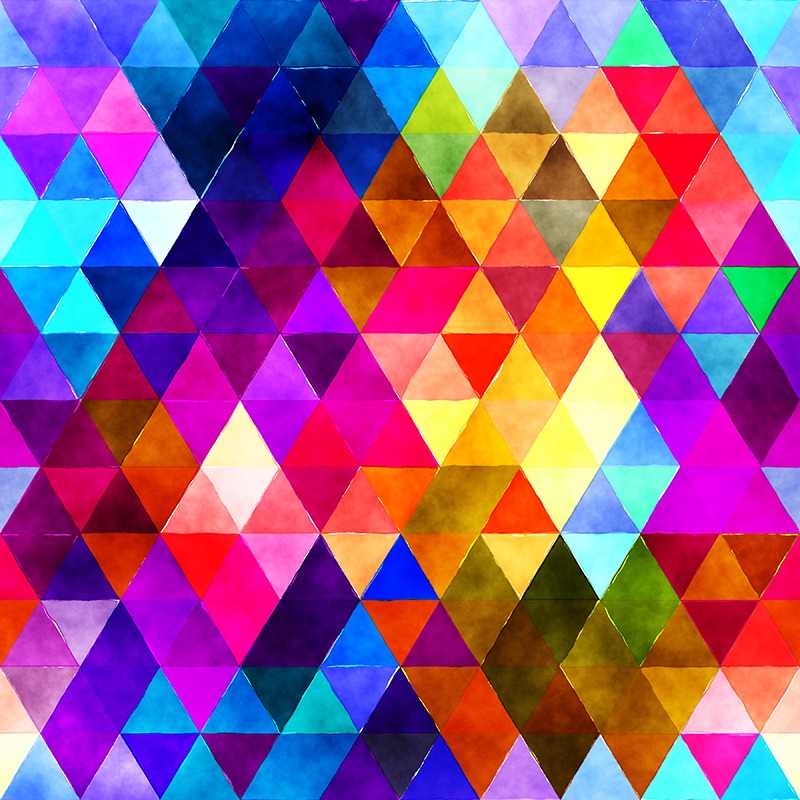 Panel na PUL nohavičky trojuholník mix